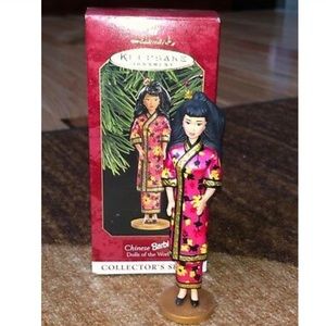Chinese Barbie Hallmark Ornament